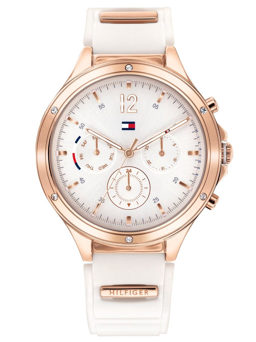 Tommy Hilfiger Dames horloge analoog quartz One Size Roségoud 32014411
