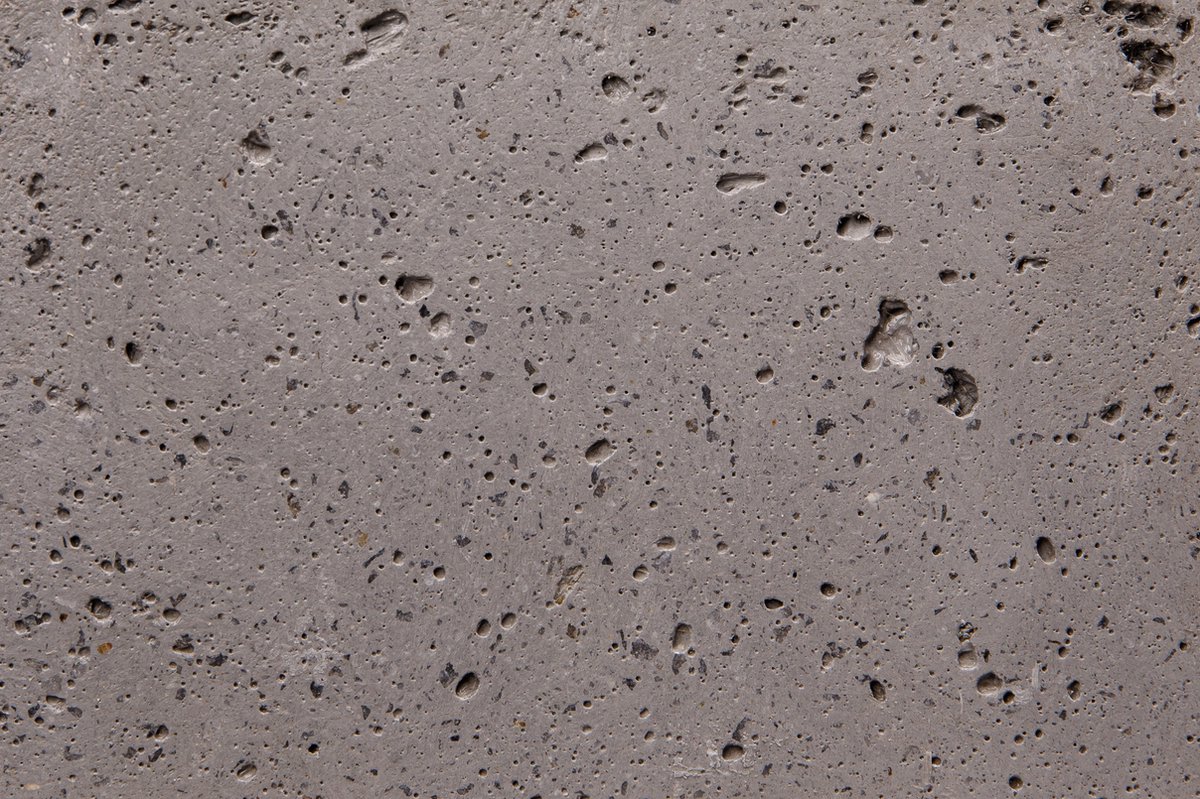 Betonnen bloembak rond Vesta M (40x30 cm) Grey | Voor buiten én binnen!