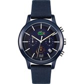 Lacoste L.12.12 Solar 2011114 Horloge - Textiel - Blauw - Ø 44 mm