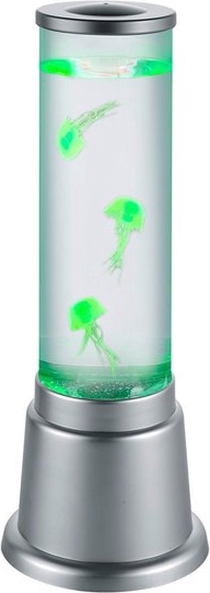 REALITY JELLY - Tafellamp - Titanium - incl. 1x SMD 6 W - Snoerschakelaar - RGB-kleurenwisselaar