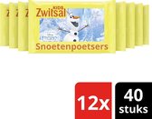 Bol.com Zwitsal Kids Snoetenpoetsers - 12 x 40 stuks - Voordeelverpakking aanbieding