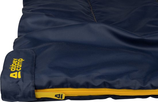 Abbey Camp Kinderslaapzak - Dekenmodel - Blauw - 140x70 cm - Koppelbaar van Abbey Camp — afbeelding 3