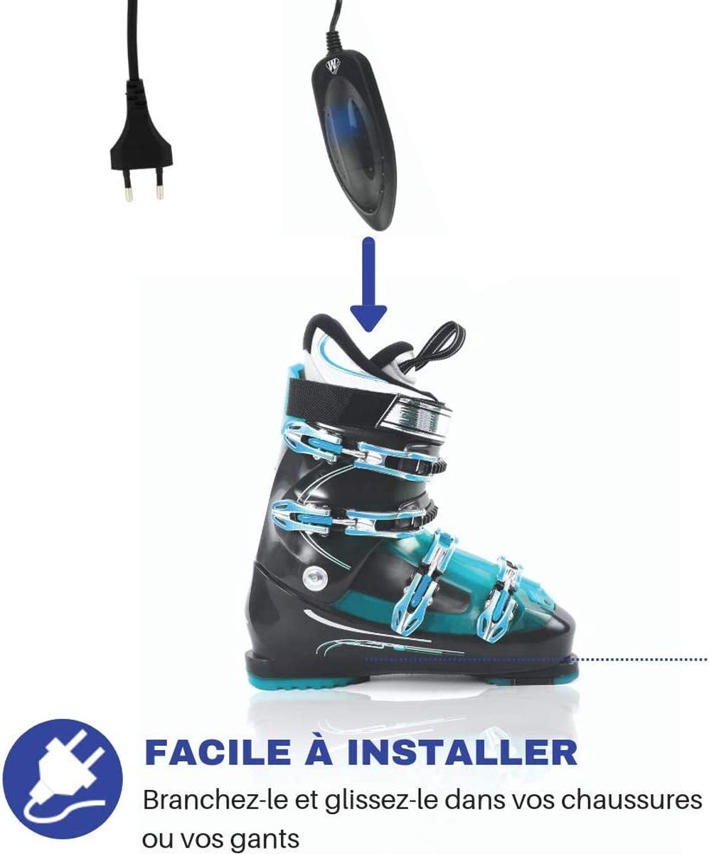 Goedkoopste Voetwarmer - schoenwarmer - shoes/gloves for a dry and healthy equipment - schoendroger, deodoriseert je schoenen/handschoenen