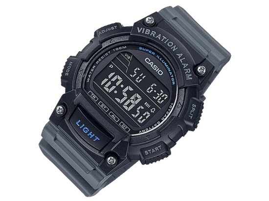 Montre Casio W-736H-1A Homme Digitale Sport - Alarme Vibrante - Neuf Avec étiquettes