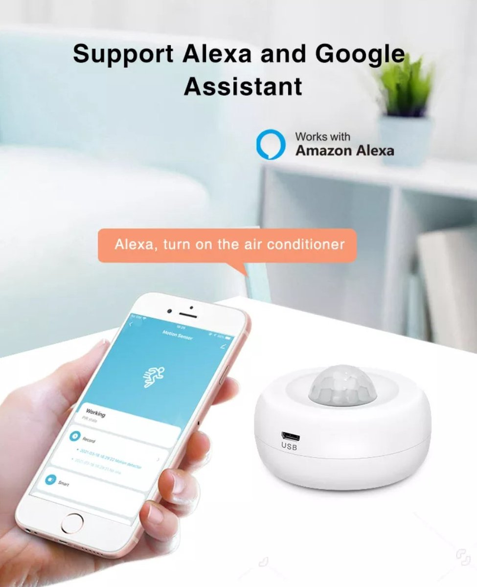Tuya Zigbee Smart Motion Sensor Bewegingssensor bol