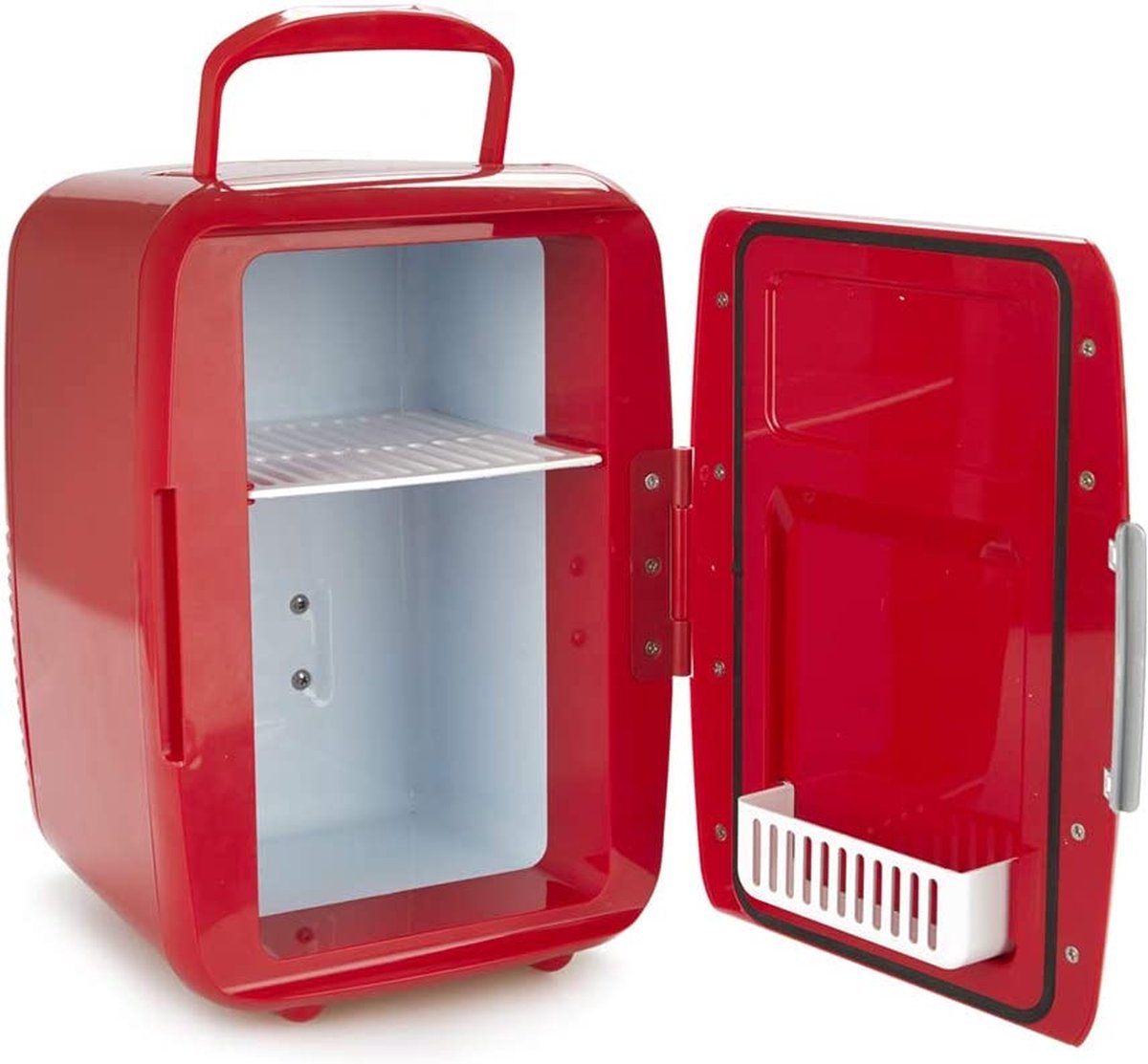 Coca Cola Mini Koelkast 4L - Rode Draagbare Koeler/Warmer Met IJsberen Design Voor Thuis, Auto En Kantoor