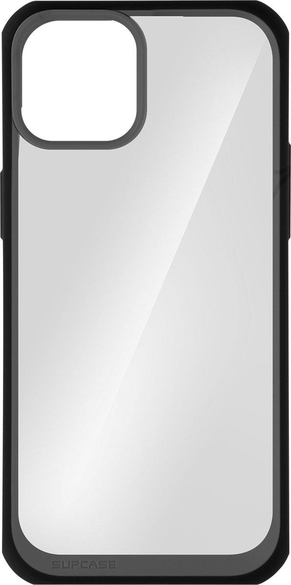SUPCASE Unicorn Beetle Style Hoesje Geschikt voor de Apple iPhone 14 Plus - Schokbestendige Back Cover Transparant Zwart