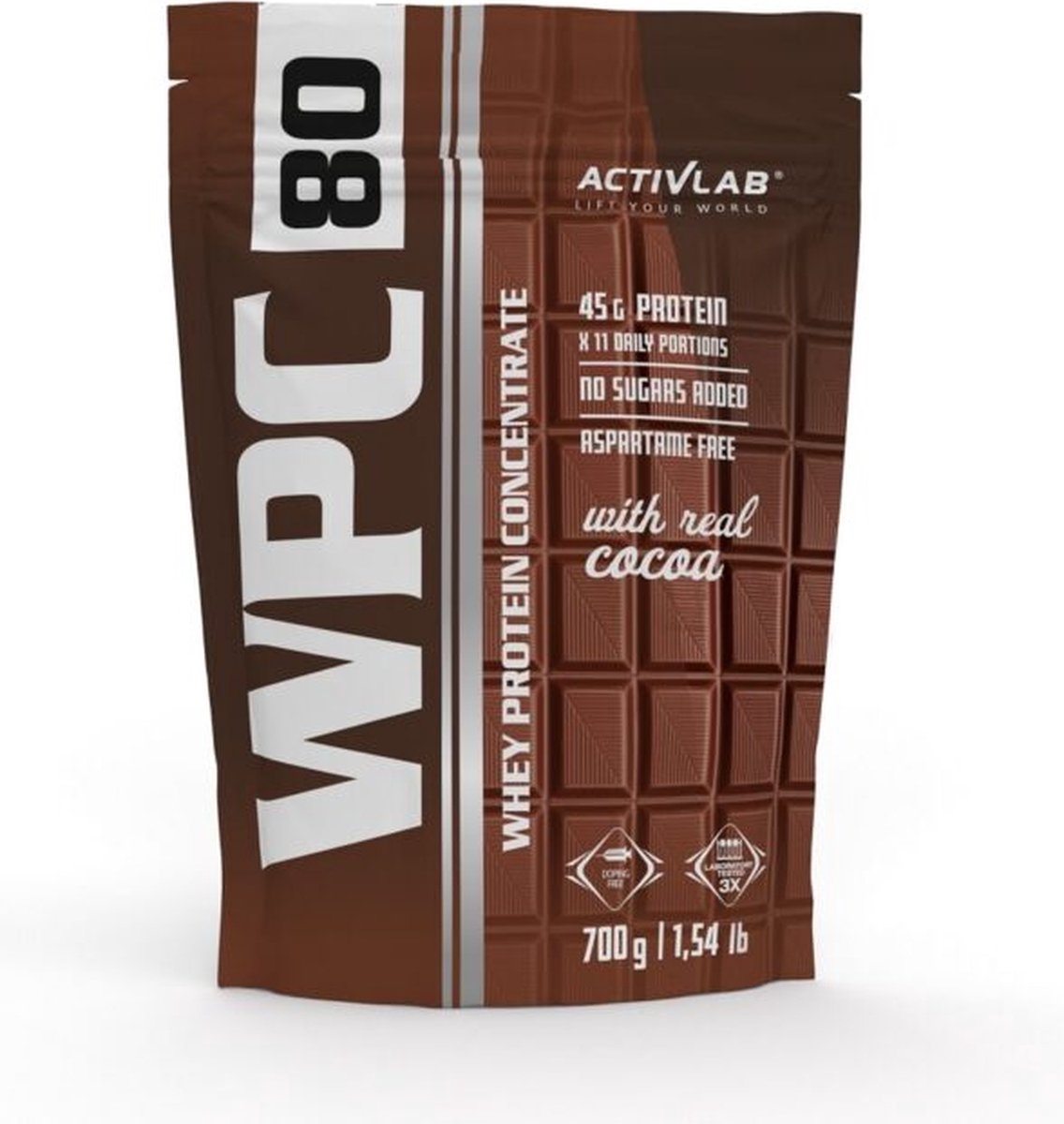 Activlab Whey Protein WPC 80 Standard 700g Milk Chocolate