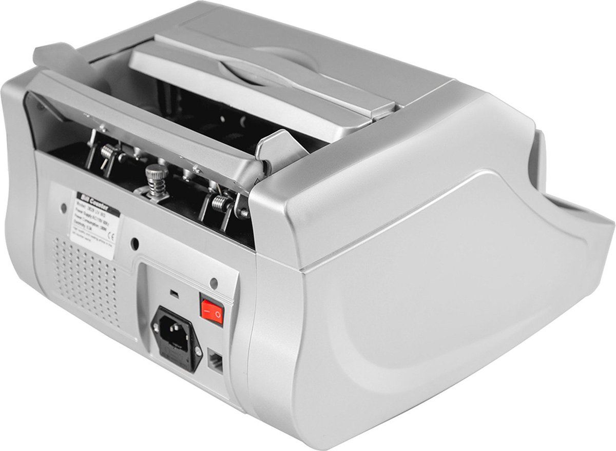 Compteuse De Billets Portable V40 - 600 Billets/Minute, Écran LED, Adaptateur Ou Piles