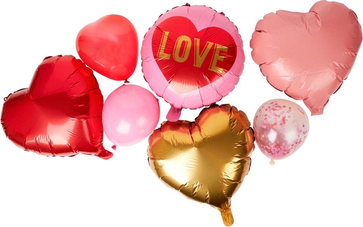 KOBOKO Brandweer Verjaardagsballonnen – 16 Stuks, Themadecoratie Voor Een Feestje, Geschikt Voor Kinderen Die Van Brandweer Houden 6 miniatura