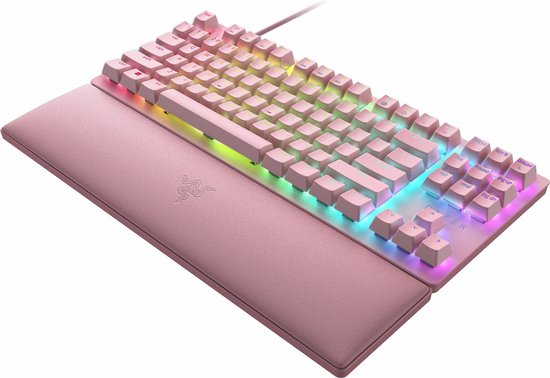 Razer BlackWidow V3 Rose/Quartz - Clavier de Jeu mecanique Haut de