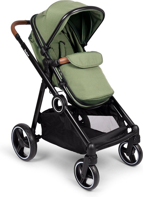 Baninni Voetenzak Voor Luiz Duo Kinderwagen Licht Groen van Baninni — afbeelding 4
