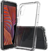 Hoesje Armor Back Cover Transparant Geschikt voor Samsung Galaxy Xcover 5
