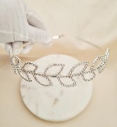 Mooie Tiara Kroontje bruidsmeisje| prinses kroontje |haaraccessoire met steentjes| luxe diadeem| Haarpin glanzend| Bruidmeisje| Galafeest| Verkleedpartij Prinses - Luxe Tiara/kroontje - Frozen - Rapunzel - Doornroosje - Elsa - Anna - Prinsessenjurk