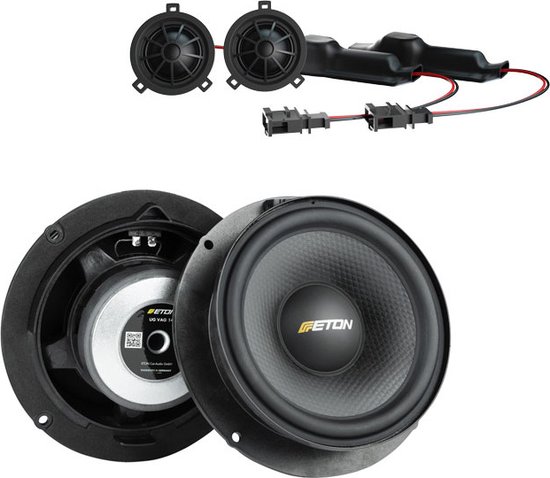 Kit De Câbles ISO Eton UG ACCM4 – Pour Ampli Micro 250.4 – Connexion Haut Niveau – 4 Canaux – Installation Véhicule