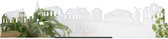 Standing Skyline Anjum Spiegel - 40 cm - Woon decoratie om neer te zetten en om op te hangen - Meer steden beschikbaar - Cadeau voor hem - Cadeau voor haar - Jubileum - Verjaardag - Housewarming - Aandenken aan stad - WoodWideCities
