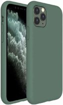 Hoesje geschikt voor Apple iPhone 11 - Siliconen Back Cover - Groen - Forest Green - Dark Green - Donker Groen
