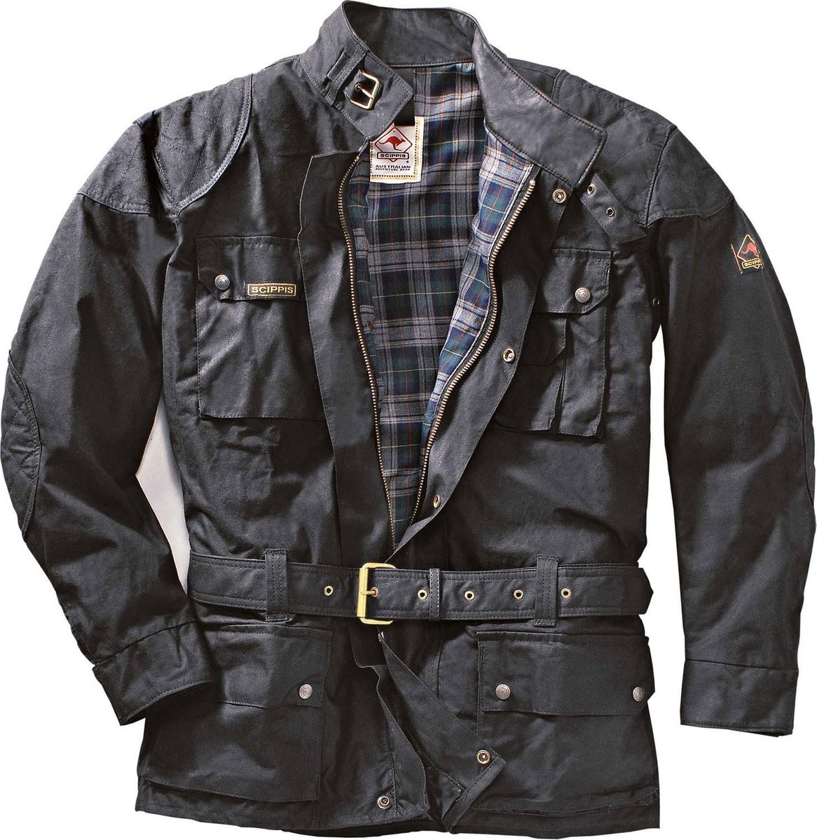 Waxjas Scippis Cruiser Jacket zwart maat 5XL
