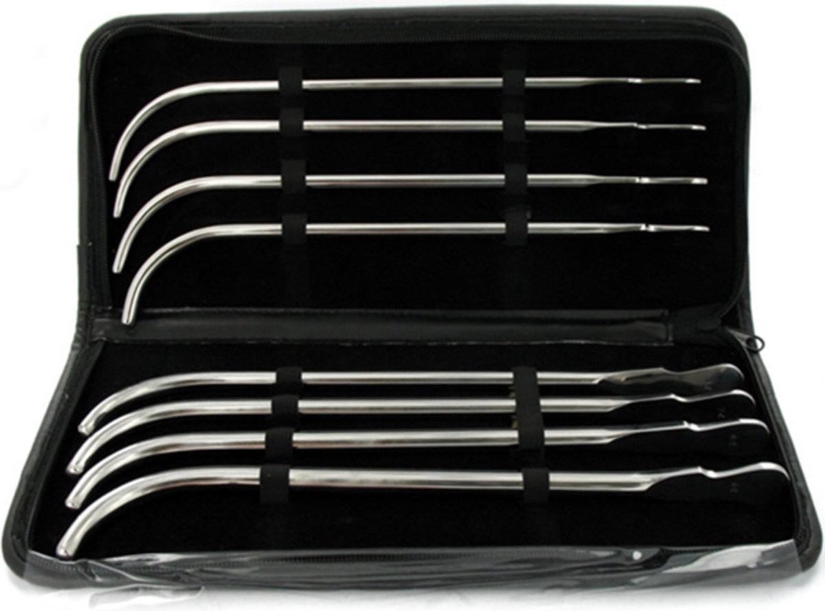 Black Label - Van Buren Sounds Set - Dilator Set - 8 stuks in etui