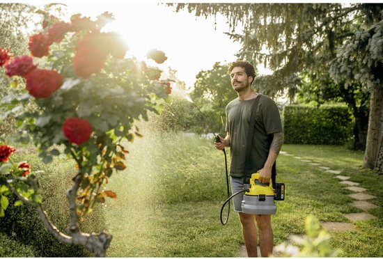 Kinzogarden Pulvérisateur de mauvaises herbes / pulvérisateur à dos, 18  litres