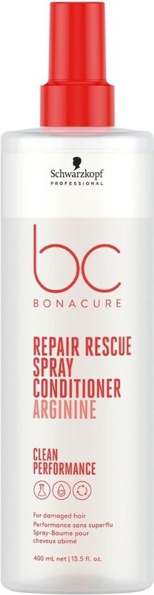 Schwarzkopf Bonacure Repair Rescue Spray Conditioner 400ml - Conditioner voor ieder haartype