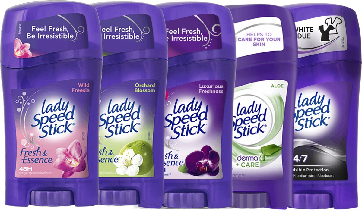 Goedkoopste Lady Speed Stick™ Super 5 Star Collectie Deodorant Vrouw 5 x 45g