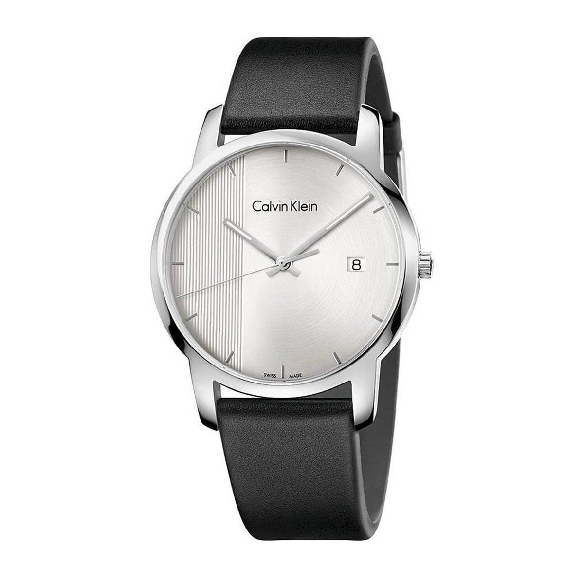 Calvin Klein K2G2G1CX horloge mannen - Roestvrij Staal - zilver