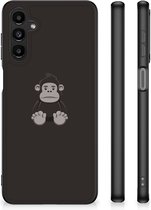 Trendy Telefoonhoesjes Geschikt voor Samsung Galaxy A14 5G GSM Hoesje met Zwarte rand Gorilla