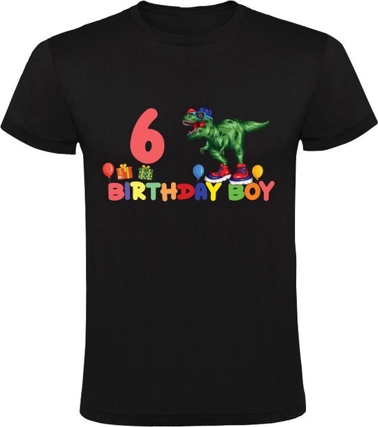 Joyeux anniversaire Garçon Dino Dinosaur 7 Idée cadeau' T-shirt Enfant