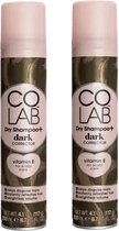 COLAB - Dry Shampoo+ Dark Corrector - 2 Pak - Haar uitgroei spray