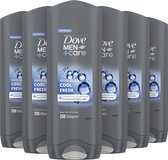 Dove Men+Care Cool Fresh 3-in-1 Douchegel - 6 x 250 ml - Voordeelverpakking