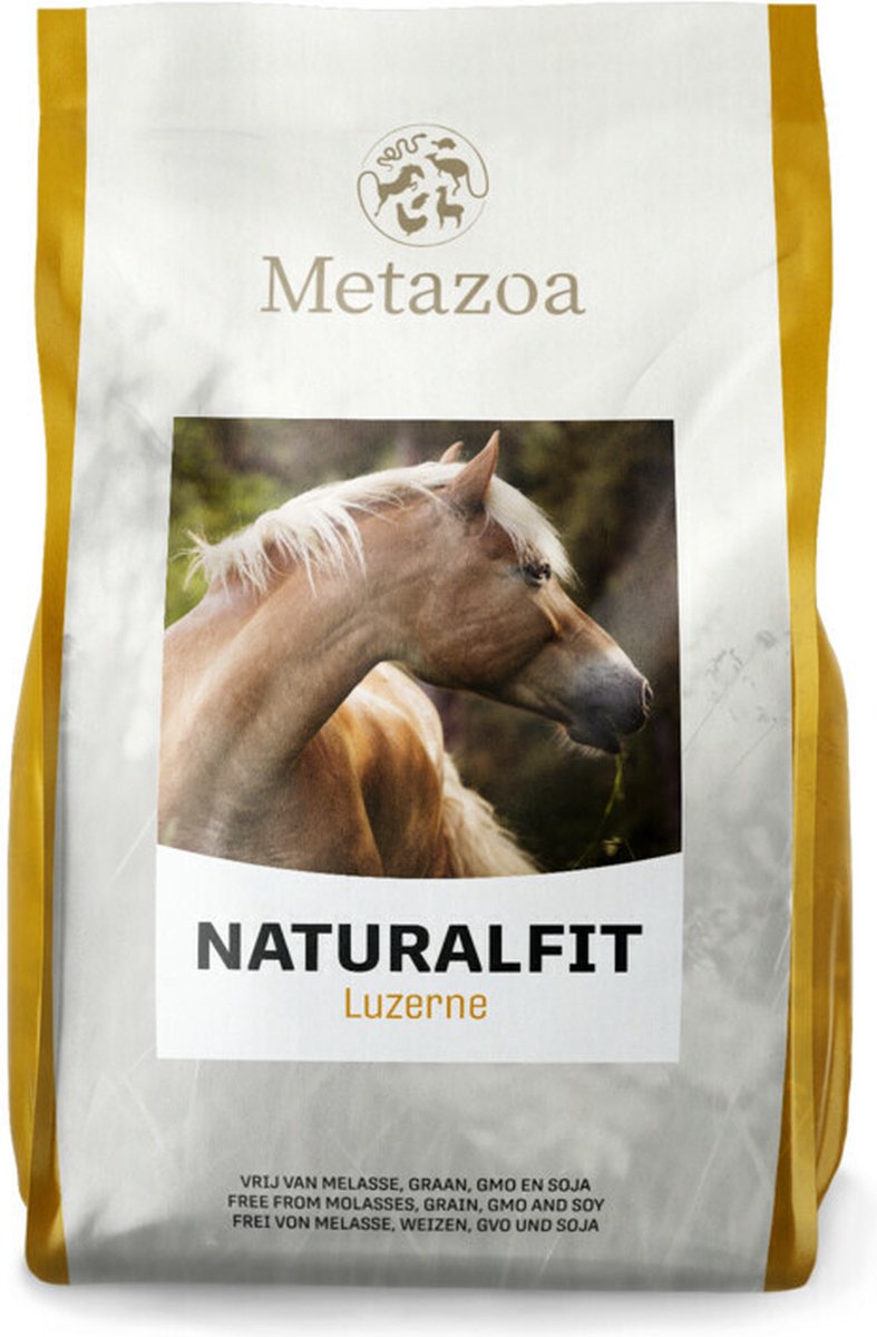 Metazoa NaturalFit Luzerne Paardenvoer 15 kg