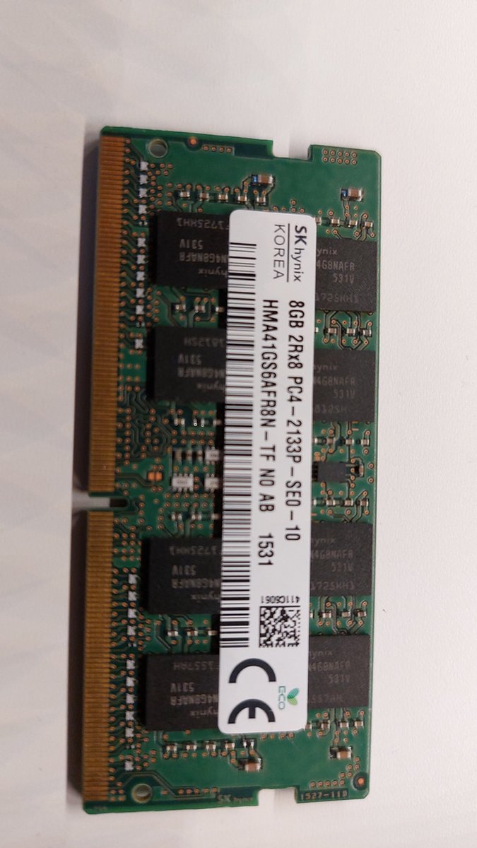 SK hynix HMA41GS6AFR8N-TF – 8GB DDR4 2133MHz DIMM Desktop Geheugen – Betrouwbaar & Stabiel