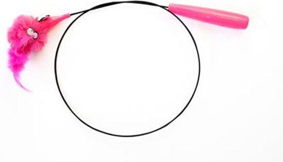 Coockoo - Jouets pour chat - Loomy - Rose - 80 cm