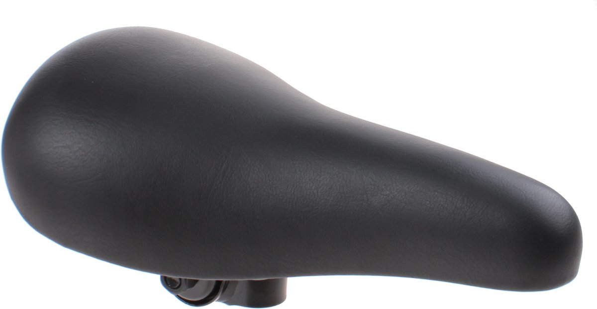 Selle Comfortabel kinderfietszadel - universeel - zwart - voor 16-22 inch fietsen