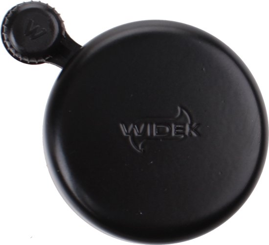 Widek fietsbel – staal – zwart gelakt – traditioneel