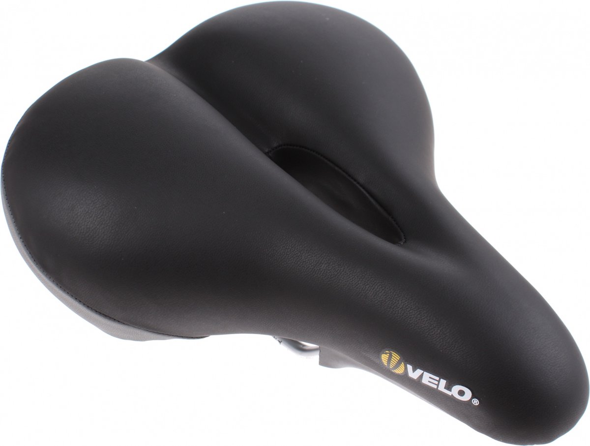 Velo Zadel Tour Memory Foam - heren - stadsfiets - zwart