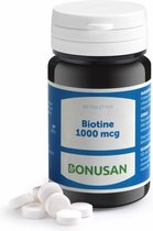 Bonusan Biotine 1000 mcg - 60 Tabletten - Vitaminen