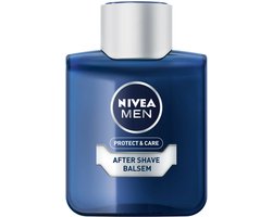NIVEA Men - Aftershave Balsem Protect & Care - 6 x 100 ml - Voordeelverpakking