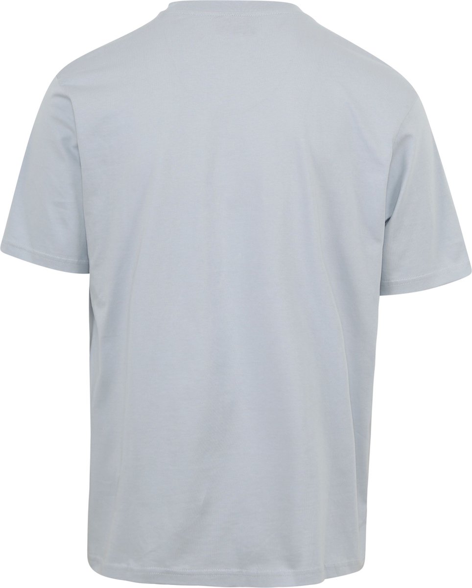 ANTWRP - T-Shirt Print Lichtblauw - Maat XL - Regular-fit