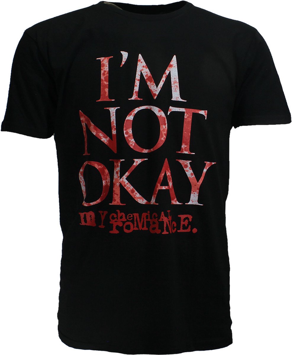 My Chemical Romance I'm Not Okay T-Shirt - Officiële Merchandise - S