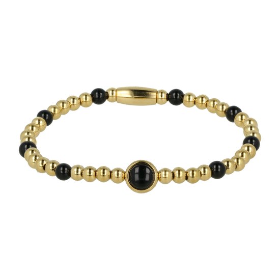 COAI Partner Armband Distance Bracelets van Matt Onyx en Howlith : AMORWING
