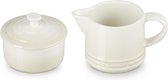 Le Creuset Suiker- en Melkset Meringue