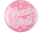 Badge small - Gender reveal team girl