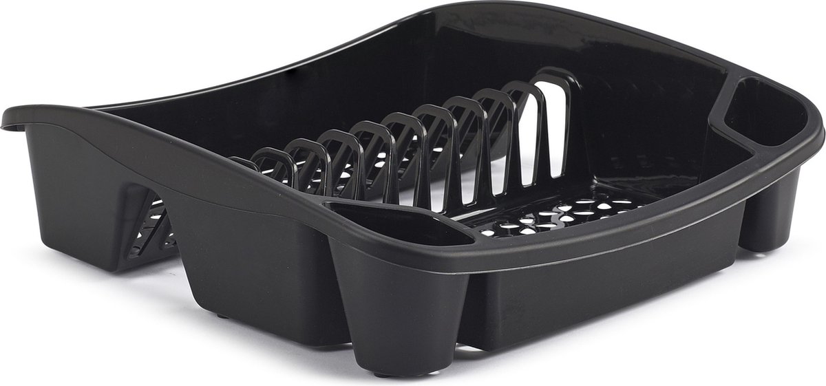 Goedkoopste Whitefurze Afdruiprek - Kunststof - 37 x 40 x 11 cm - Zwart