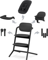 Bol.com Cybex Lemo Kinderstoel 4-in-1 Set - Stunning Black aanbieding