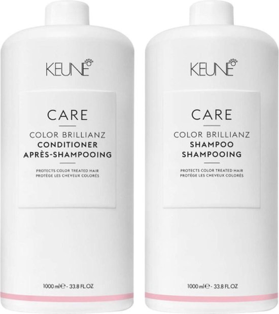 Keune Care Color Brillianz Shampoo 1000 ml & Conditioner 1000 ml