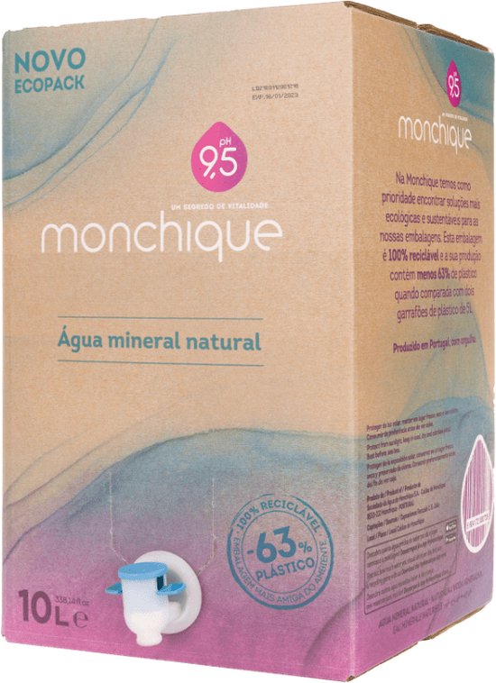 Agua Monchique 9.5 PH - 10 litres BiB