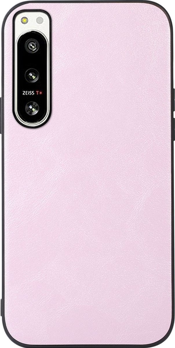 Mobigear Hoesje geschikt voor Sony Xperia 5 IV Telefoonhoesje Hardcase | Mobigear Excellent Backcover | Xperia 5 IV Case | Back Cover - Roze
