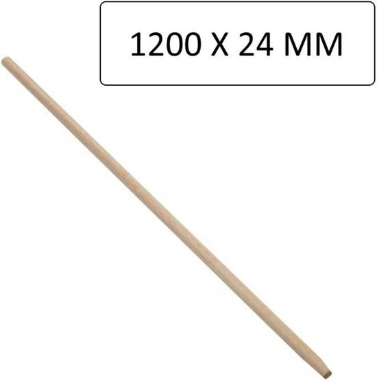 Talen Tools - Bezemsteel - 120 cm - 23.5 mm doorsnee van Talen Tools — afbeelding 2
